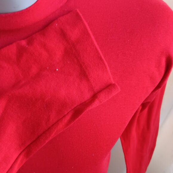 men's XL Single Stitch T-shirt Vintage Northwestern Knitting Munsingwear LS 80's - Picture 4 of 5